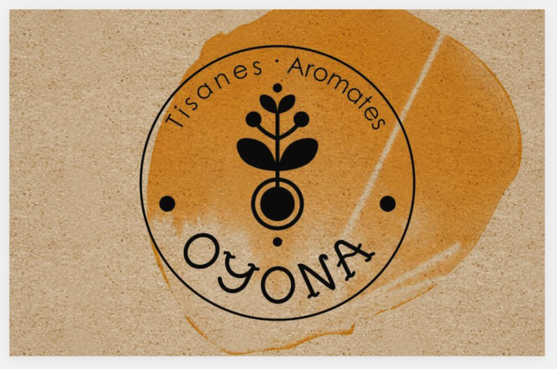Refonte et mise au propre de l’identité visuelle d’Oyona, petite ferme biologique de plantes aromatiques et médicinales. Travail sur le logo existant et création d’une carte de visite inspirée de l’artisanat, pensée pour une impression simple et reproductible.